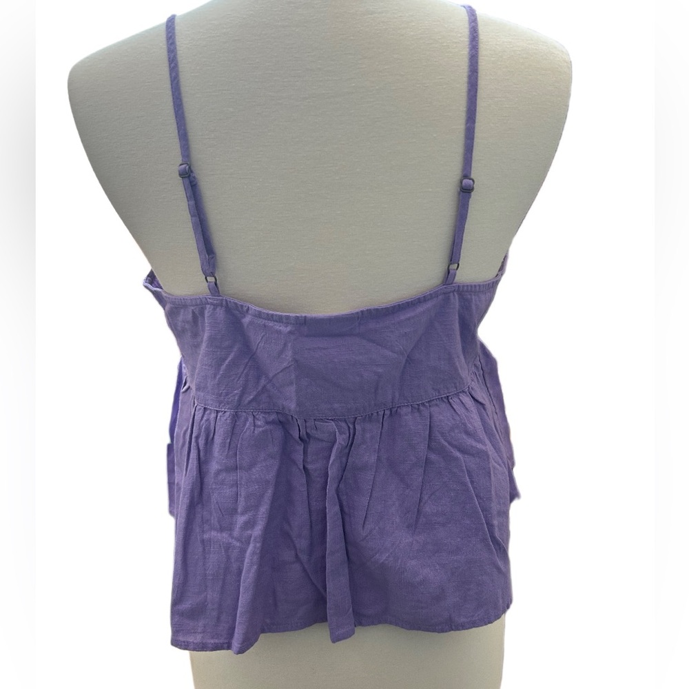 😎 SUMMER SALE! Juniors ABOUND Lavender Camisole Tank Top Size M NWT - Picture 3 of 5